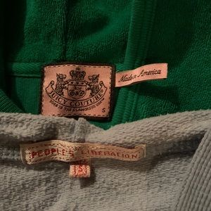Juicy Couture and People Liberation jackets